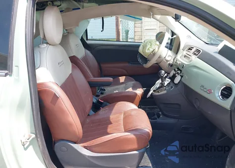 2013 Fiat 500C Lounge z USA, uszkodzony, nr VIN 3C3CFFER3DT536623